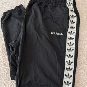 Adidas Originals Trefoil Tape Track Pants XXL Black